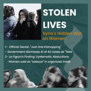 Systematic Abductions or 'Fake News'? The Chilling Disparity in Syria's Kidnapping Crisis