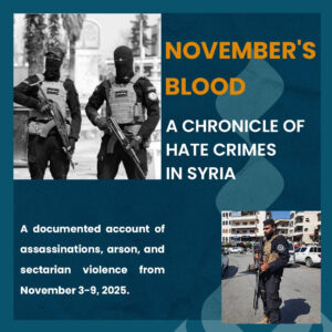 November's Blood: A Chronicle of Hate Crimes in Syria