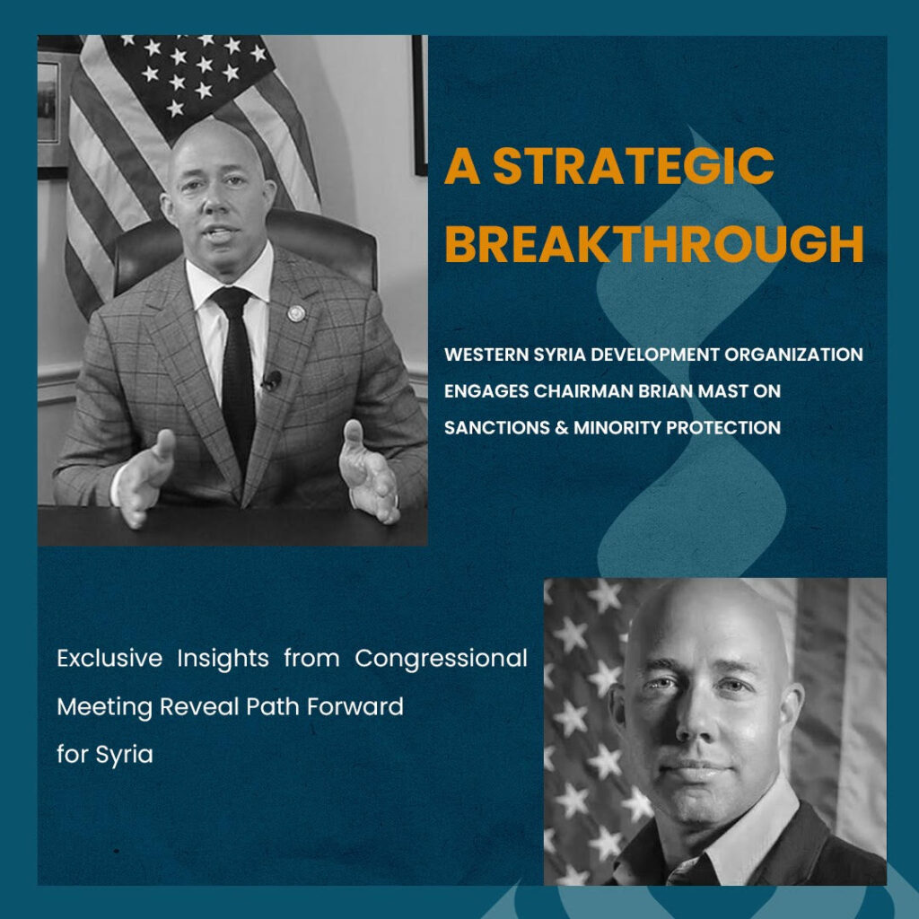 A Strategic Dialogue: WSDO Engages with Chairman Mast’s Office on Syria’s Future