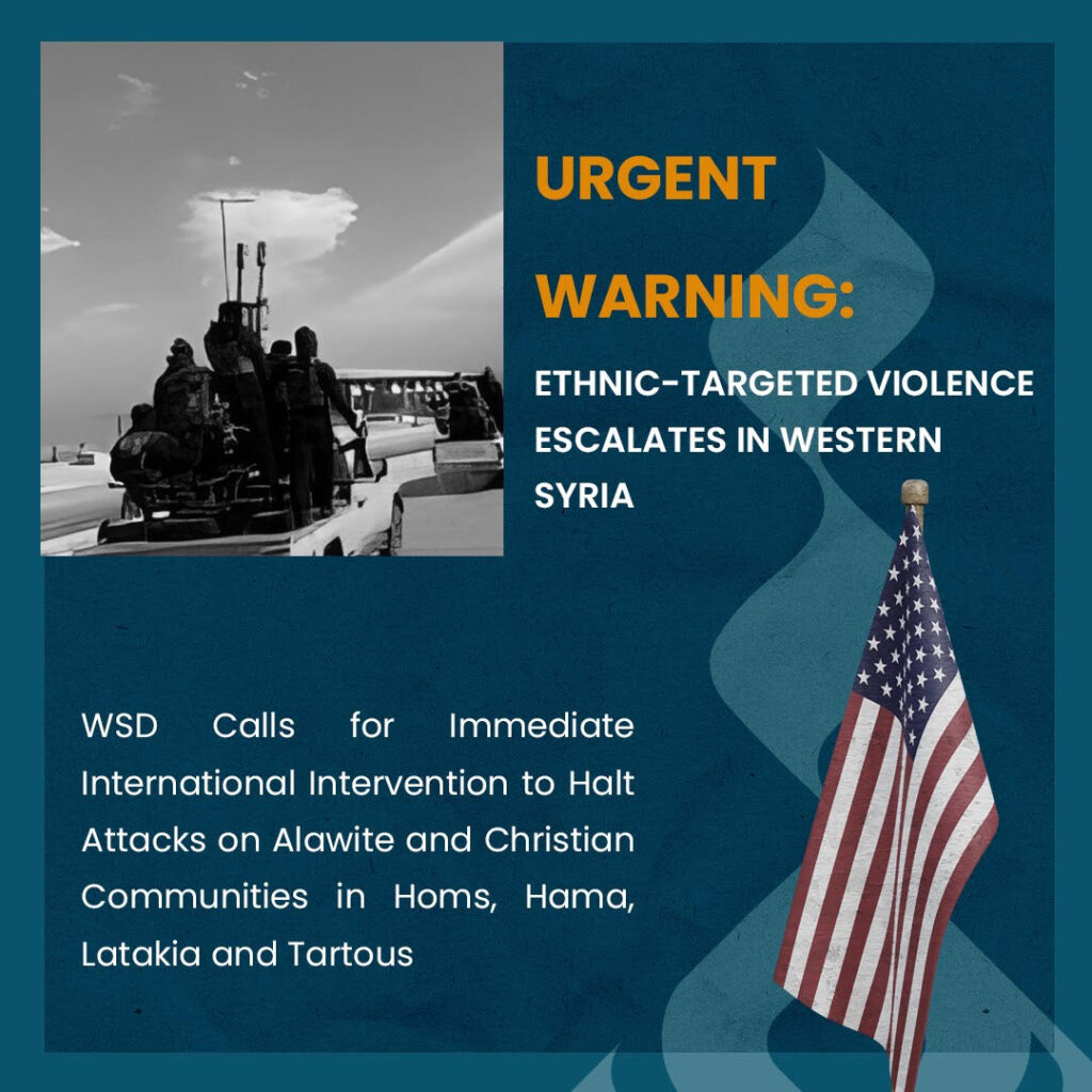 Western Syria Development Organization Warns of Ethnic-Targeted Attacks