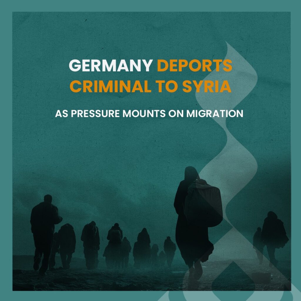 Germany deports criminal to Syria as pressure mounts on migration