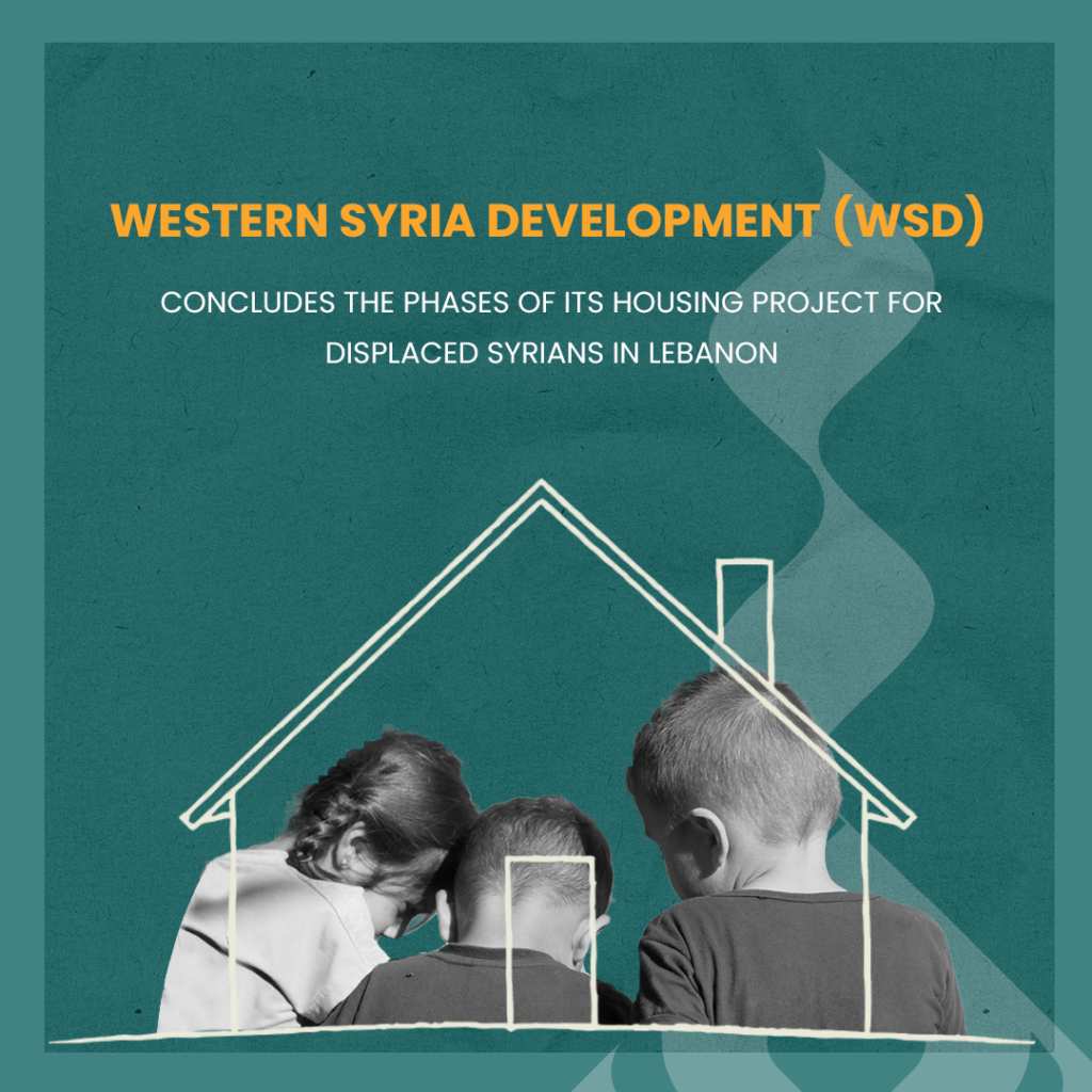 Western Syria Development: Final Report on the Integrated Housing Project under the "Ahl al-Bayt Initiative". 