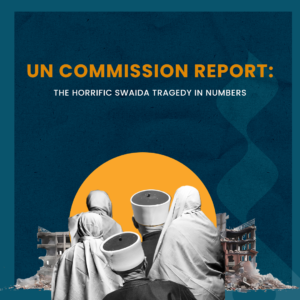 UN Commission Report: The Horrific Swaida Tragedy in Numbers