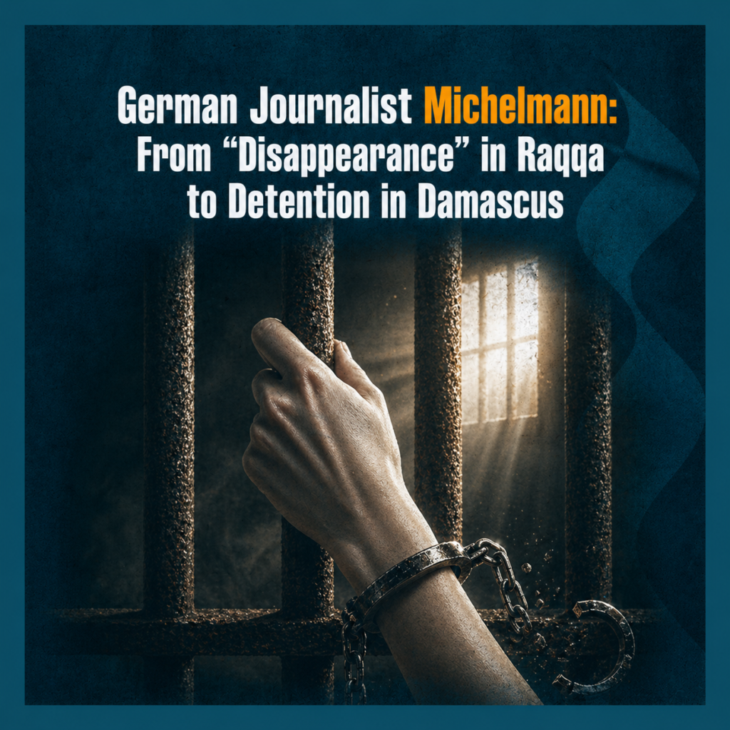 From Forcible Disappearance to Custody: German Diplomatic Breakthrough Reveals Fate of Journalist Eva Michelmann in Syria.