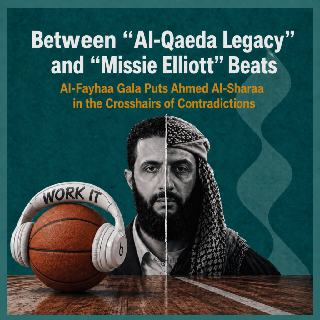 Between "Al-Qaeda Legacy" and "Missie Elliott" Beats: Al-Fayhaa Gala Puts Ahmed Al-Sharaa in the Crosshairs of Contradictions
