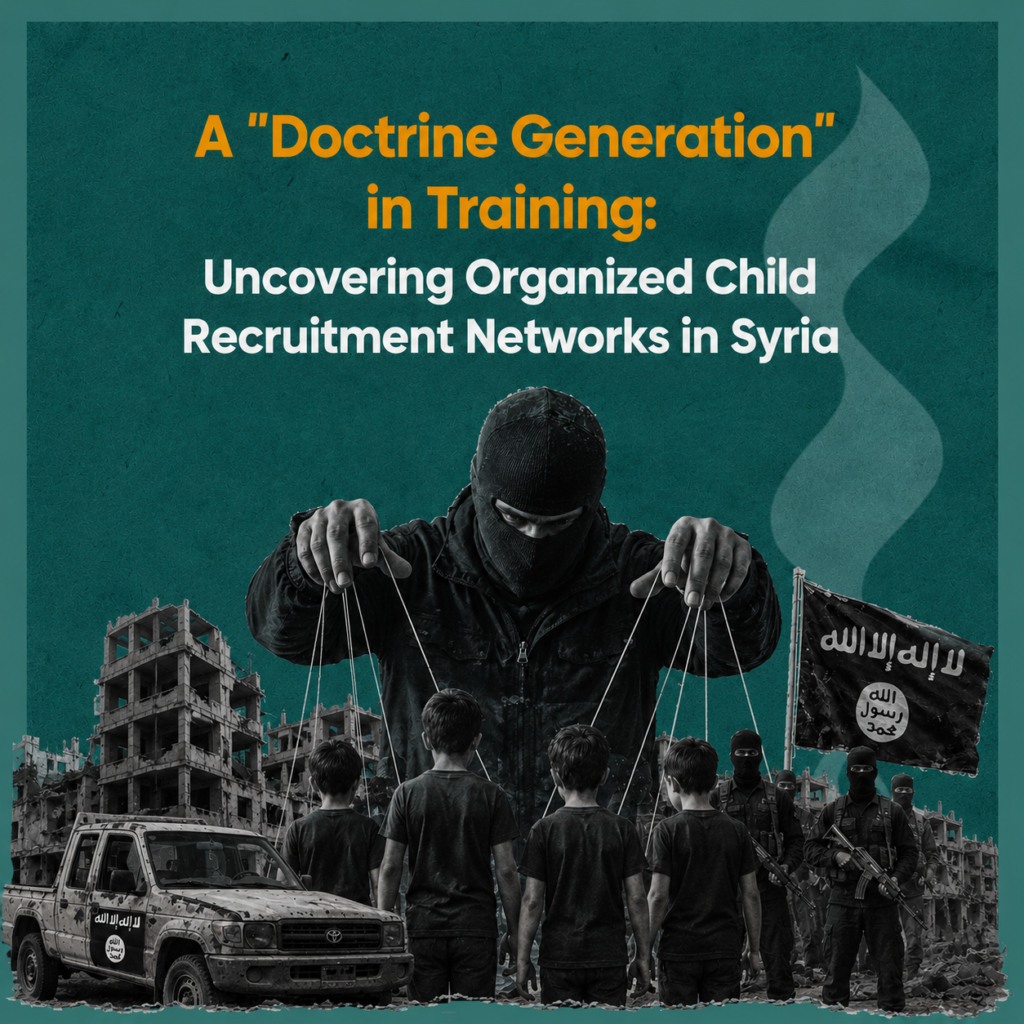 A "Doctrine Generation" in Training: Uncovering Organized Child Recruitment Networks in Syria