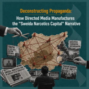 Deconstructing Propaganda: How Directed Media Manufactures the "Sweida Narcotics Capital" Narrative