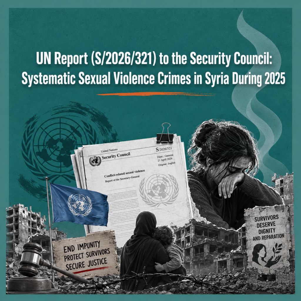 UN Report (S/2026/321) to the Security Council: Systematic Sexual Violence Crimes in Syria During 2025