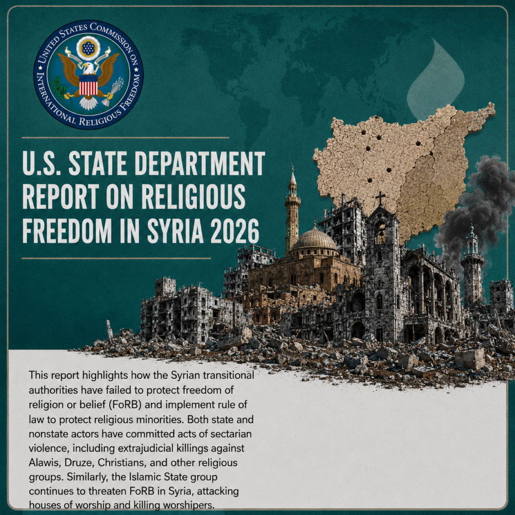 U.S. State Department Report on Religious Freedom in Syria 2026