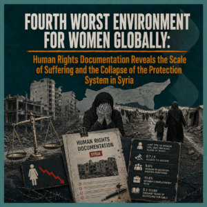 Fourth Worst Environment for Women Globally: Human Rights Documentation Reveals the Scale of Suffering and the Collapse of the Protection System in Syria